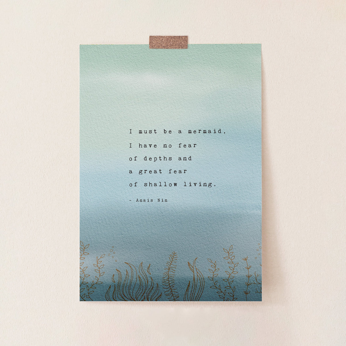 Ocean Quote Prints