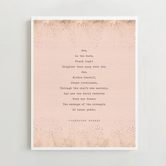 Helen Keller Poem by Langston Hughes
