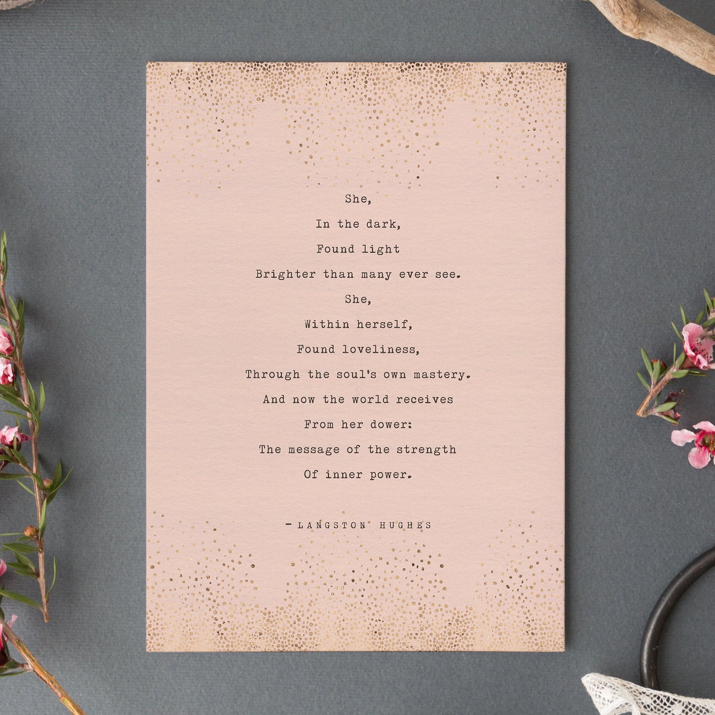 Helen Keller Poem by Langston Hughes