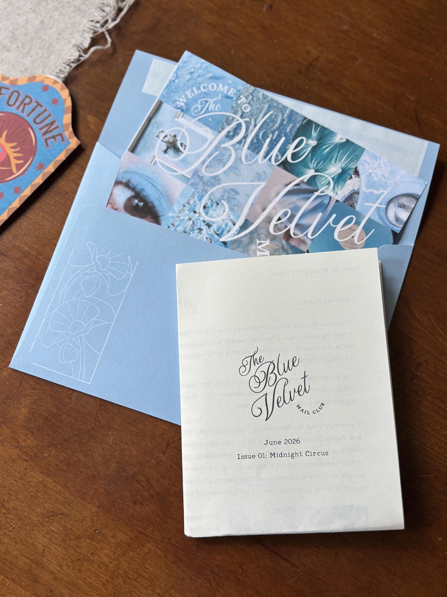 Mail Club, Midnight Circus Illustration & Sticker for June