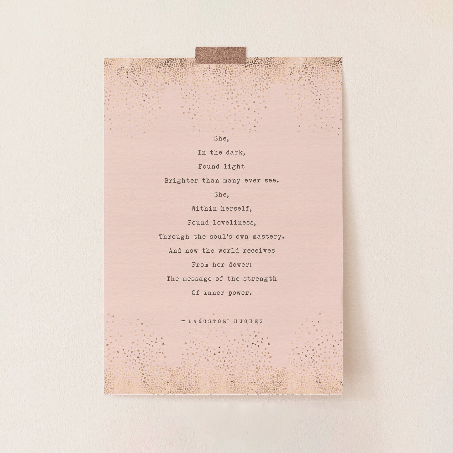 Helen Keller Poem by Langston Hughes
