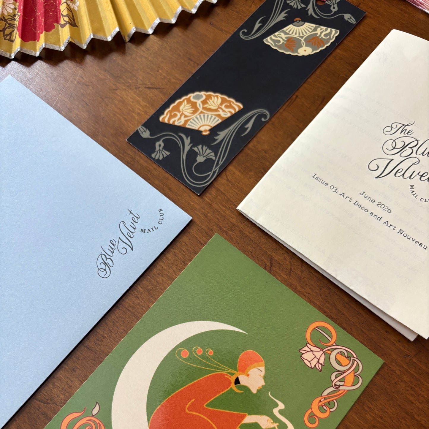 August Mail Club: Art Deco and Art Nouveau